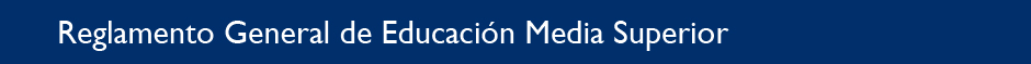 reglamento general
